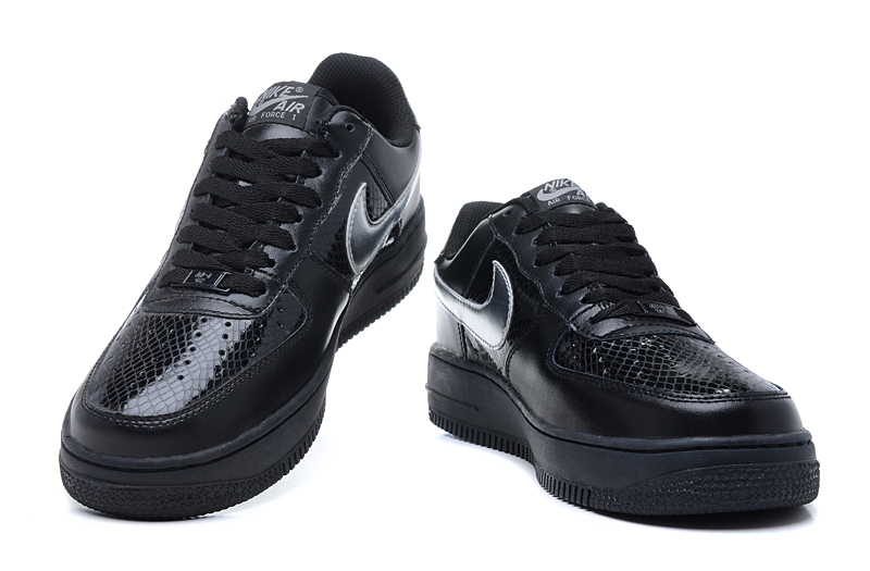 Nike Air Force 1 chaussures pour hommes or noir nouveau (3)